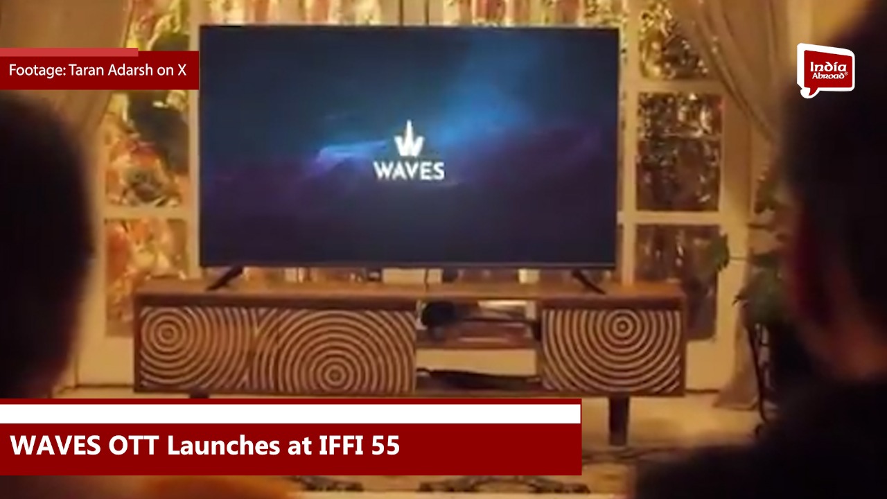 Prasar Bharati's WAVES OTT platform debuts at the 55th International Film Festival of India